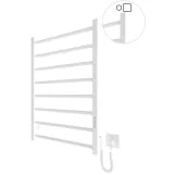 Електрична рушникосушка Hygge Family Leeds 770х530х85мм, білий матовий (6.1.0802.06.WM) Фото - 1